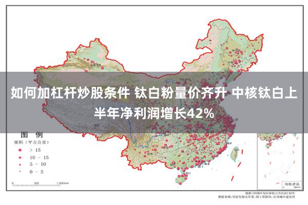 如何加杠杆炒股条件 钛白粉量价齐升 中核钛白上半年净利润增长42%