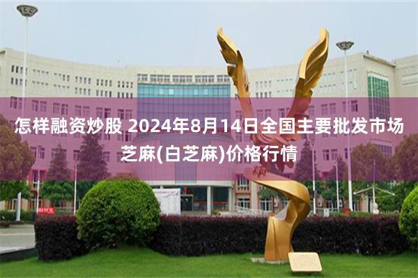 怎样融资炒股 2024年8月14日全国主要批发市场芝麻(白芝麻)价格行情