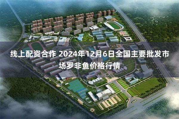 线上配资合作 2024年12月6日全国主要批发市场罗非鱼价格行情